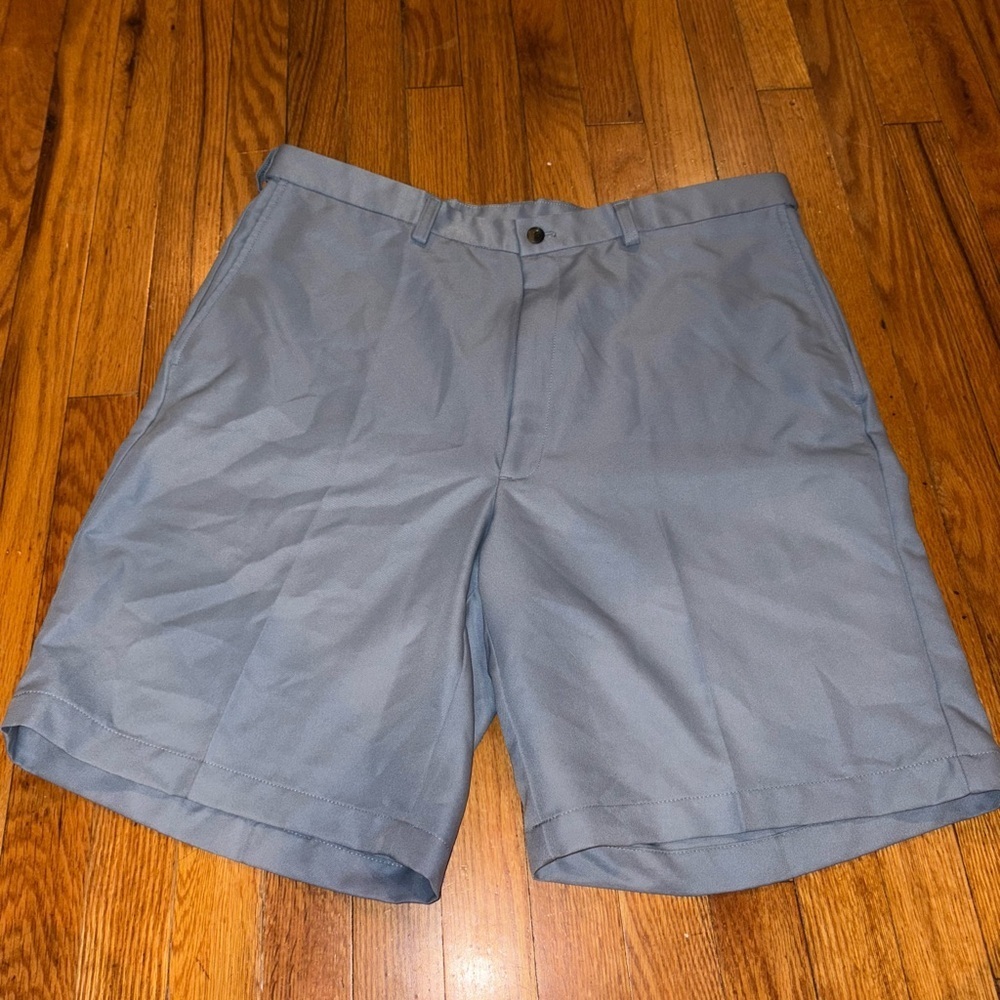 🩳 Haggar Men’s Blue Shorts – Classic Comfort & Everyday Style - Picture 2 of 7